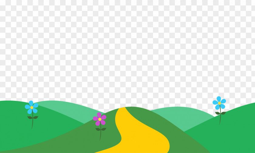 Yellow Brick Road Sclance Spring In The Hills Desktop Wallpaper Product Design Cartoon Clip Art PNG