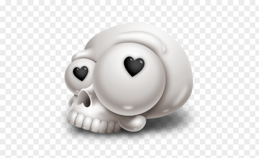 Funny Human Skull Symbolism Clip Art PNG
