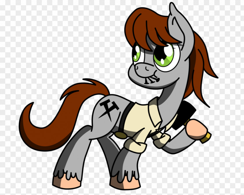 Iron Nail Cat Pony Horse Animal Mammal PNG