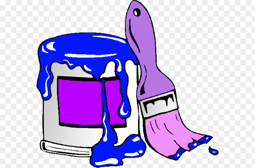 Paint Can Cliparts Painting Paintbrush Clip Art PNG