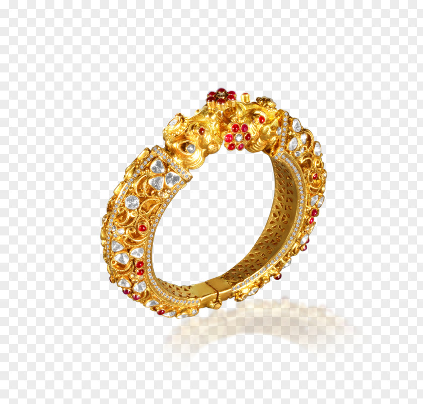 Temple Jewellery Hyderabad Bangle Ring Bracelet Diamond PNG
