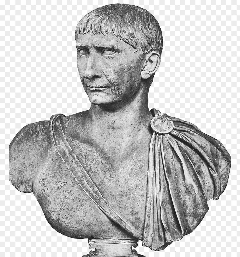 Trajan Bust Roman Empire Hellenistic Period Miletus PNG