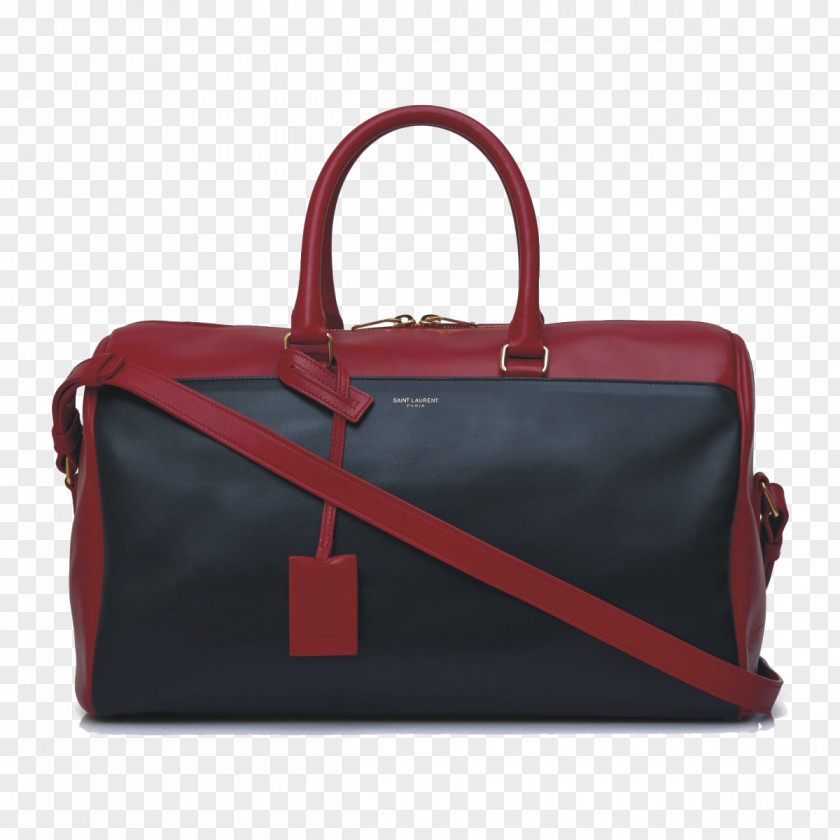 Yves Saint Laurent Leather Box Bag Lady Handbag Baggage Strap Tote PNG