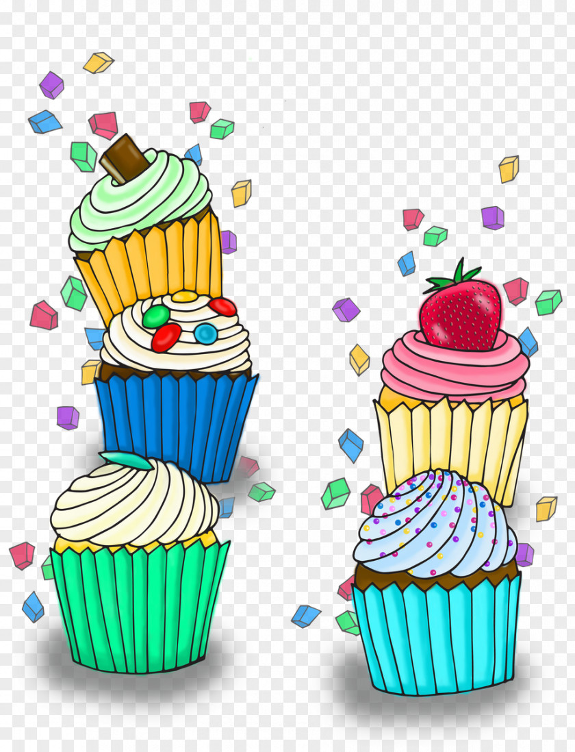 Cake Cupcake Ice Cream Cones Muffin Clip Art PNG