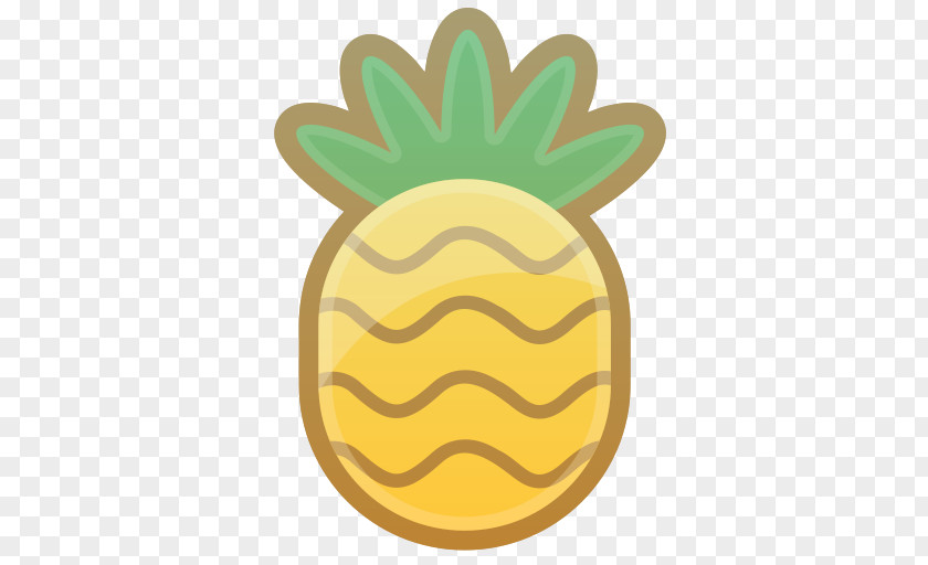 Cartoon Pineapple Juice Berry Fruit Icon PNG