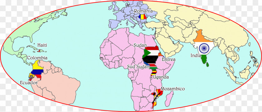 Jordan World Map Cartoon PNG