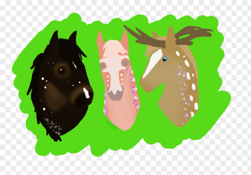 Three Best Friends Rodent Horse Snout Mammal Illustration PNG