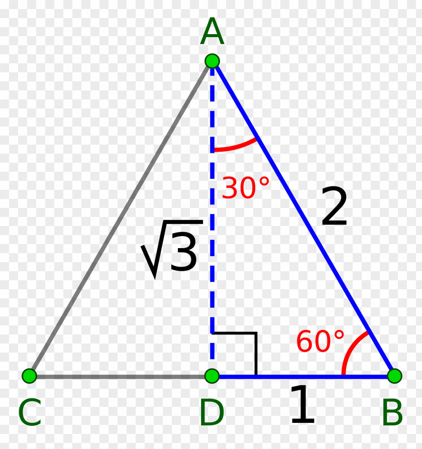 Angle Special Right Triangle Square Root Of 3 Trigonometry PNG