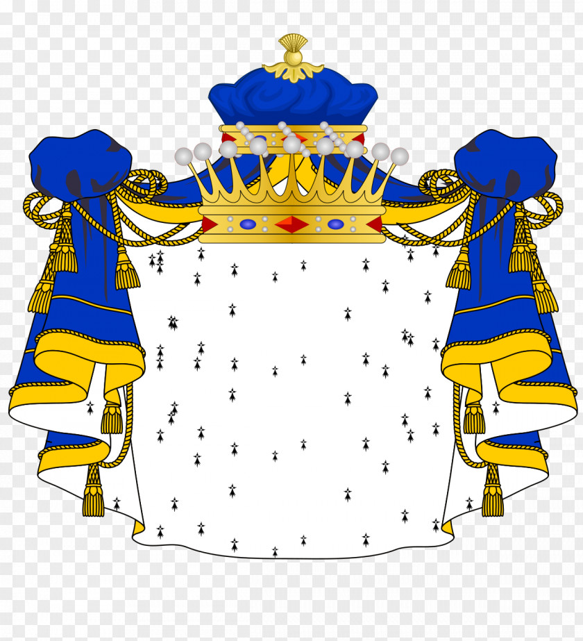 France Peerage Of Mantle And Pavilion Coat Arms Blazon PNG