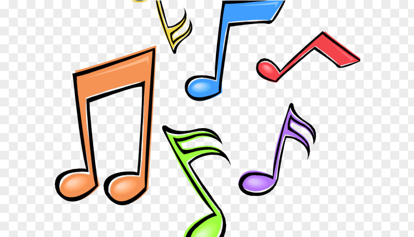 Number Text Music Notes Cartoon PNG