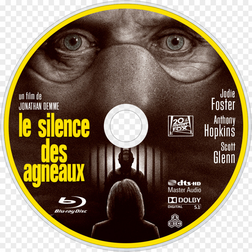 Silence Lambs STXE6FIN GR EUR Film Disk Image Blu-ray Disc PNG