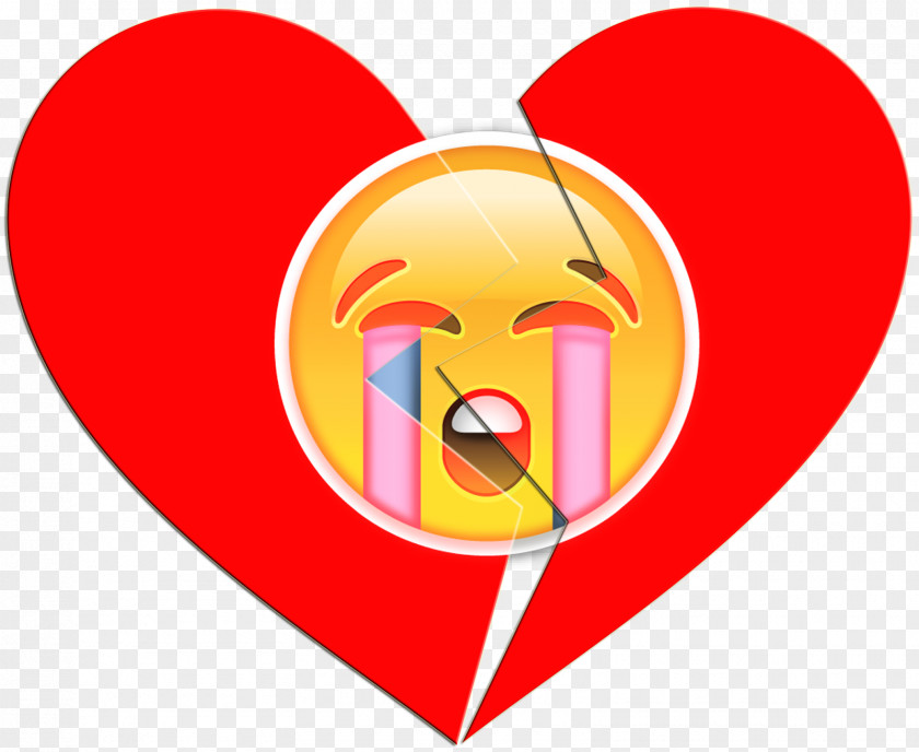 Broken Heart Emoji Love PNG