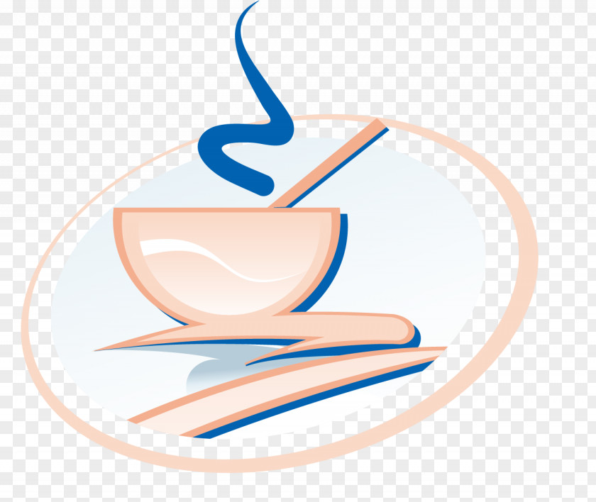 Cartoon Coffee Cup Vector Graphics Logo Cafe PNG