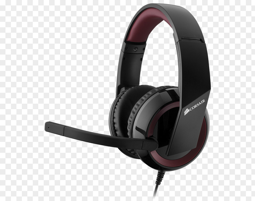 Headphones Corsair Raptor HS30 HS40 Audio 7.1 Surround Sound PNG