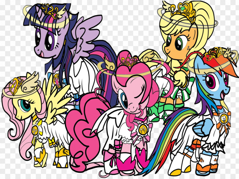 My Little Pony Pinkie Pie Pretty Cure Rainbow Dash PNG