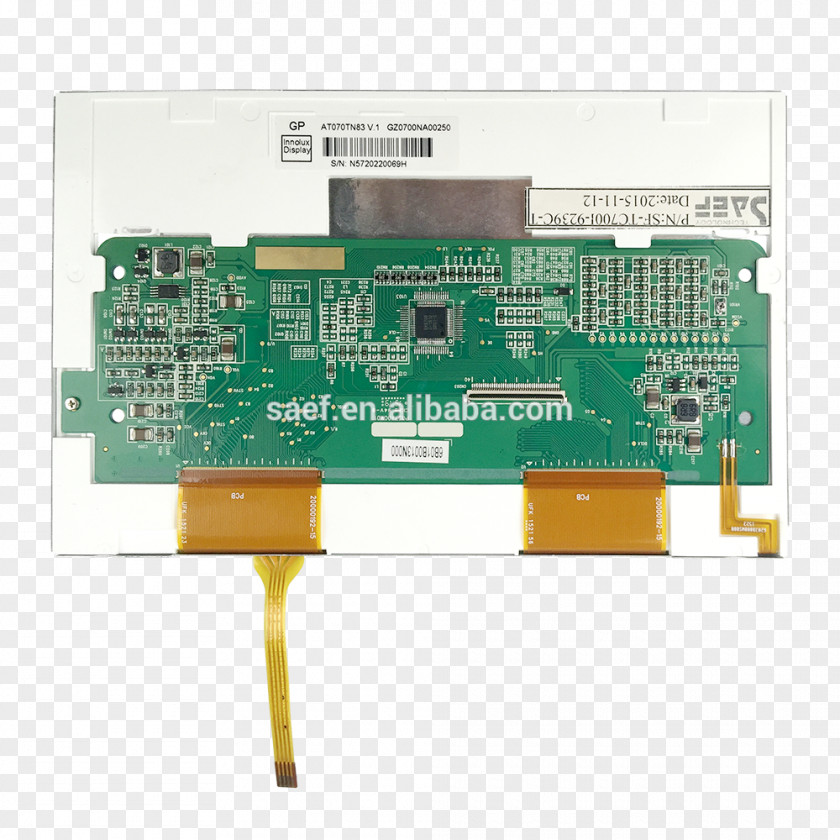 Printed Circuit Board TV Tuner Cards & Adapters Laptop Thin-film-transistor Liquid-crystal Display Microcontroller PNG