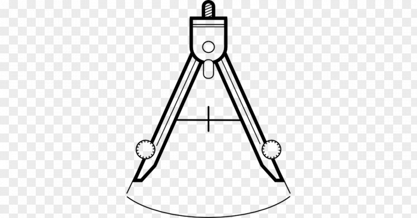 Compas Technical Drawing Line Art Compass PNG