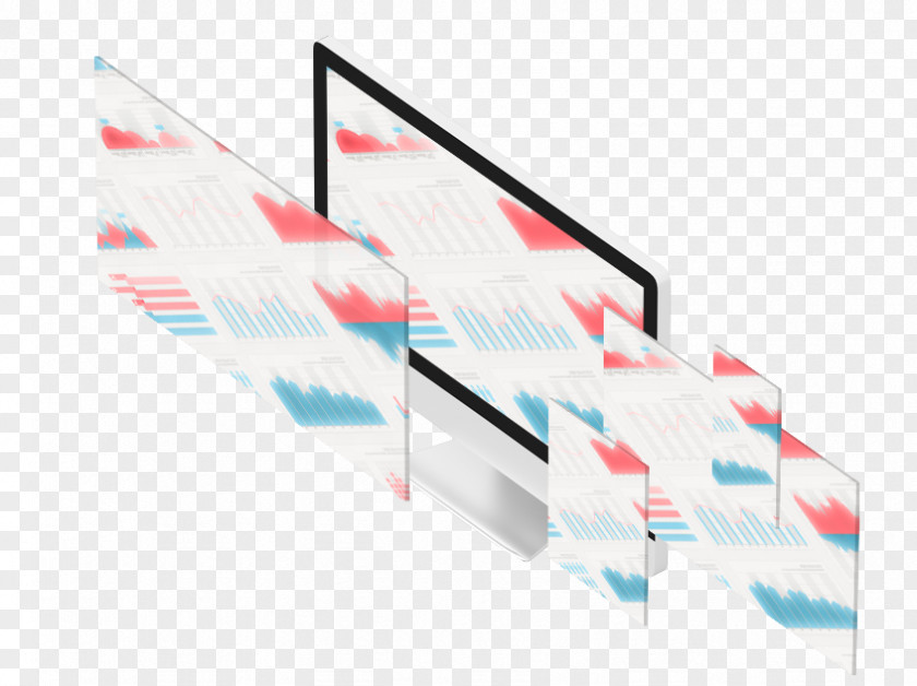 Intelligent Monitoring Brand Line Diagram PNG