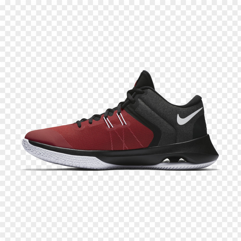 Nike Sneakers Skate Shoe Basketball Red PNG