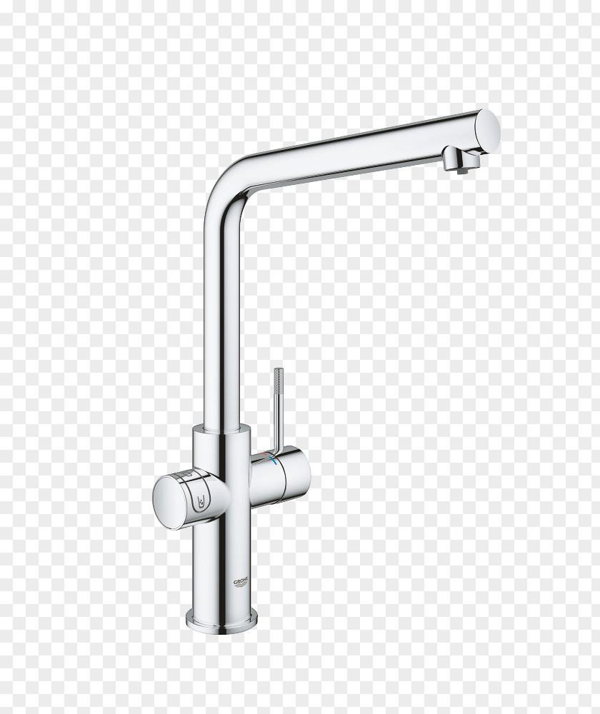 Sink Tap Grohe Instant Hot Water Dispenser Plumbing Fixtures PNG