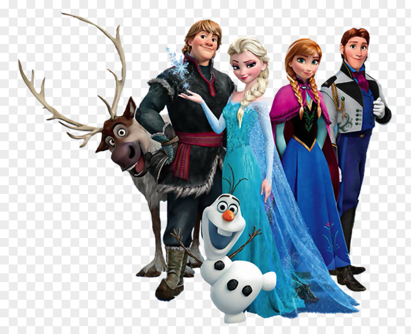 Anna Elsa Olaf Kristoff Hans PNG