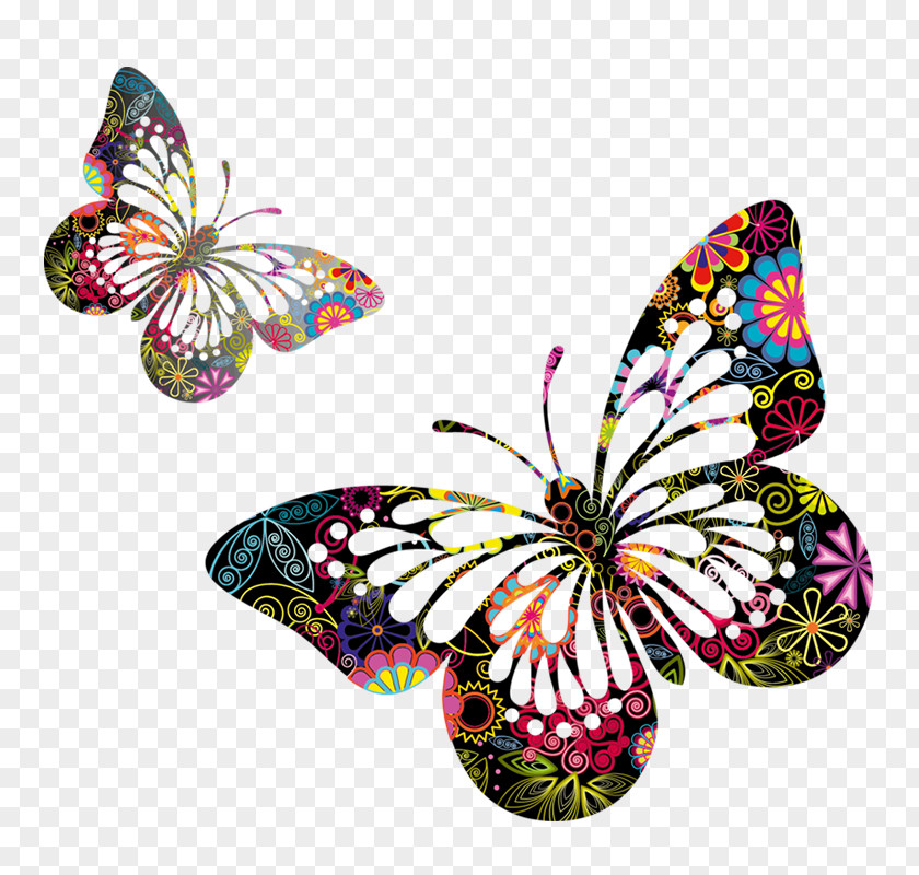Butterfly Decoration Clip Art PNG