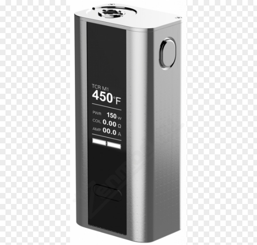 Cuboid Electronic Cigarette Vaporizer Temperature Control PNG