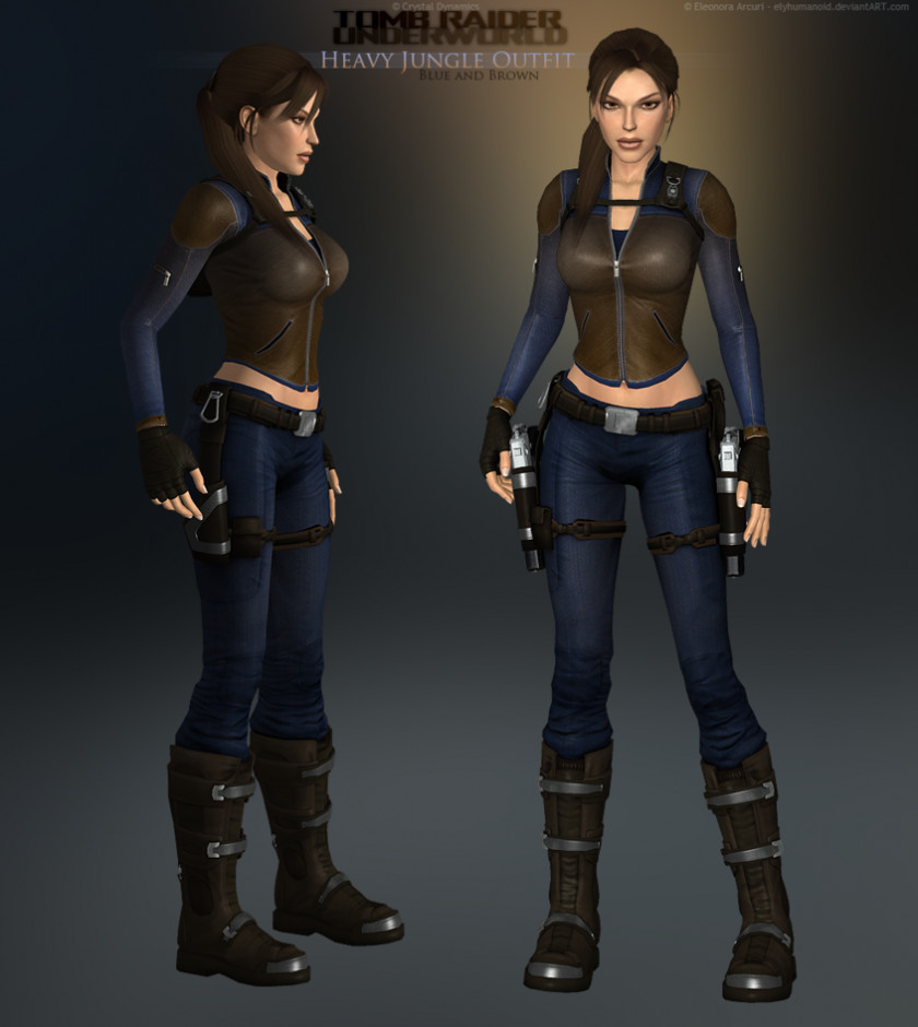 Lara Croft Tomb Raider: Underworld Raider Chronicles Art PNG