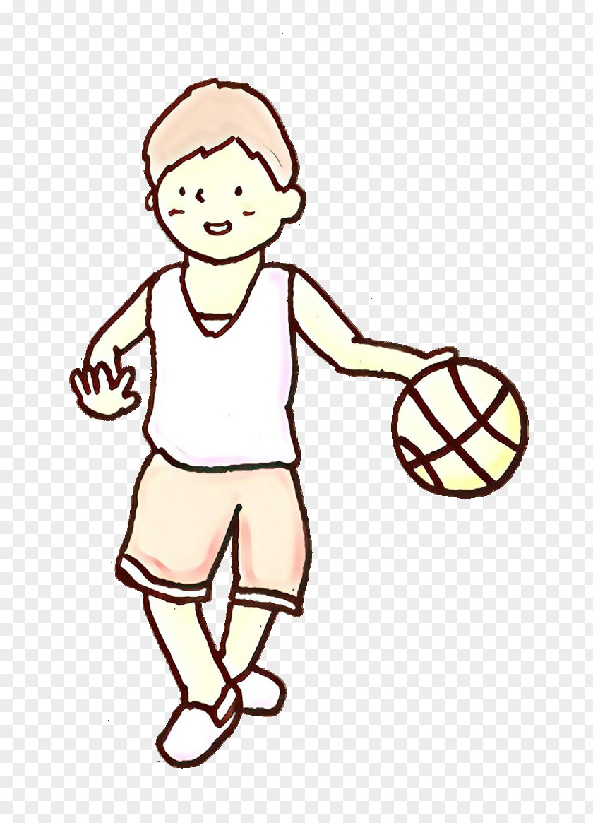 Pleased Basketball Player Tennis Ball PNG