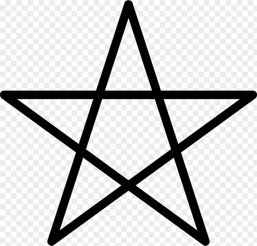 Symbol Pentagram Five-pointed Star Vector Graphics PNG