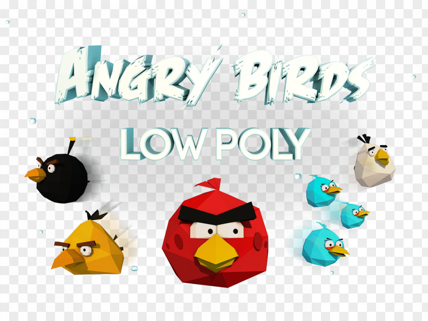 Angry Birds Space Low Poly 3D Computer Graphics Polygon Artist PNG