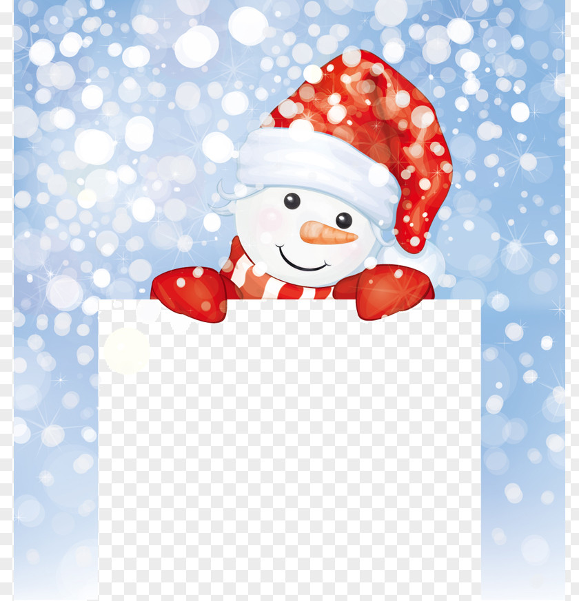 Cute Snowman Text Background Frosty The Royalty-free Illustration PNG