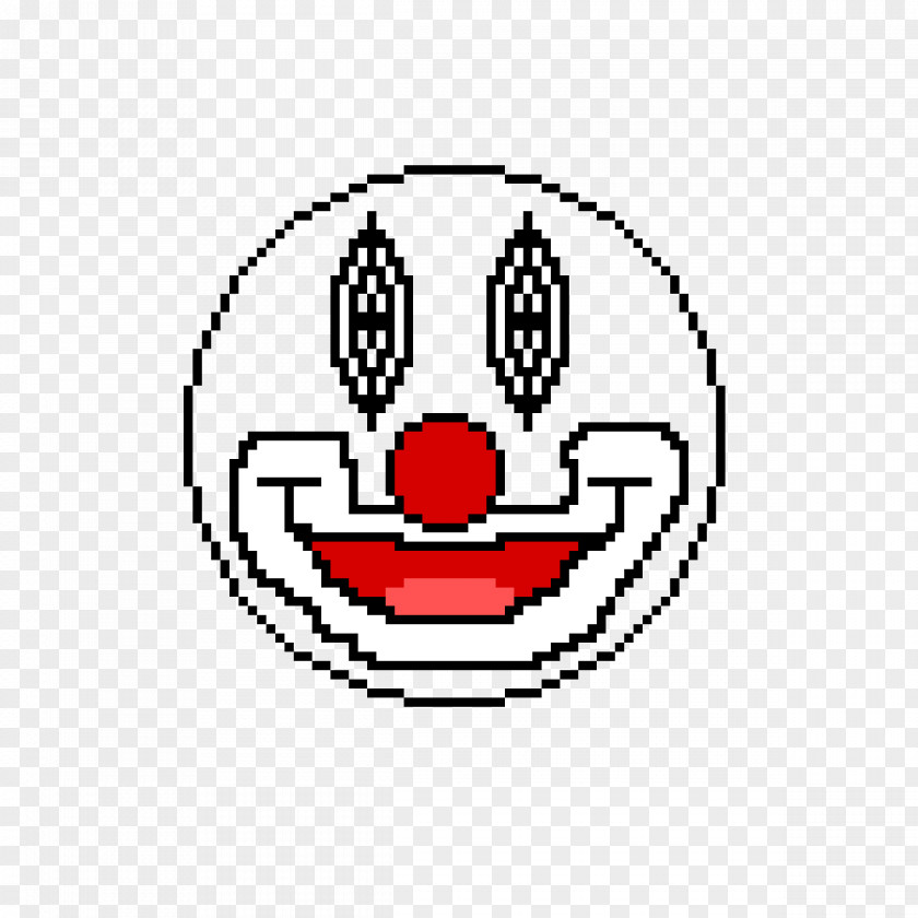 Payaso Symbol Line Smiley Point Font PNG