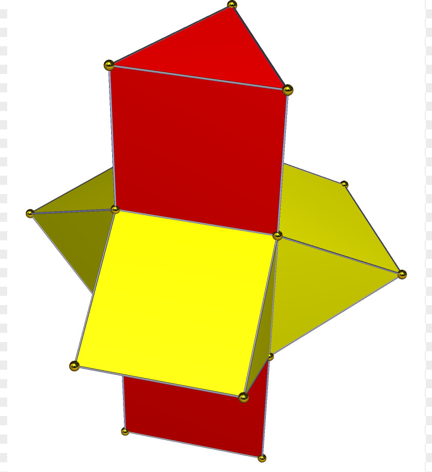 Triangle 3-3 Duoprism Geometry Disphenoid PNG