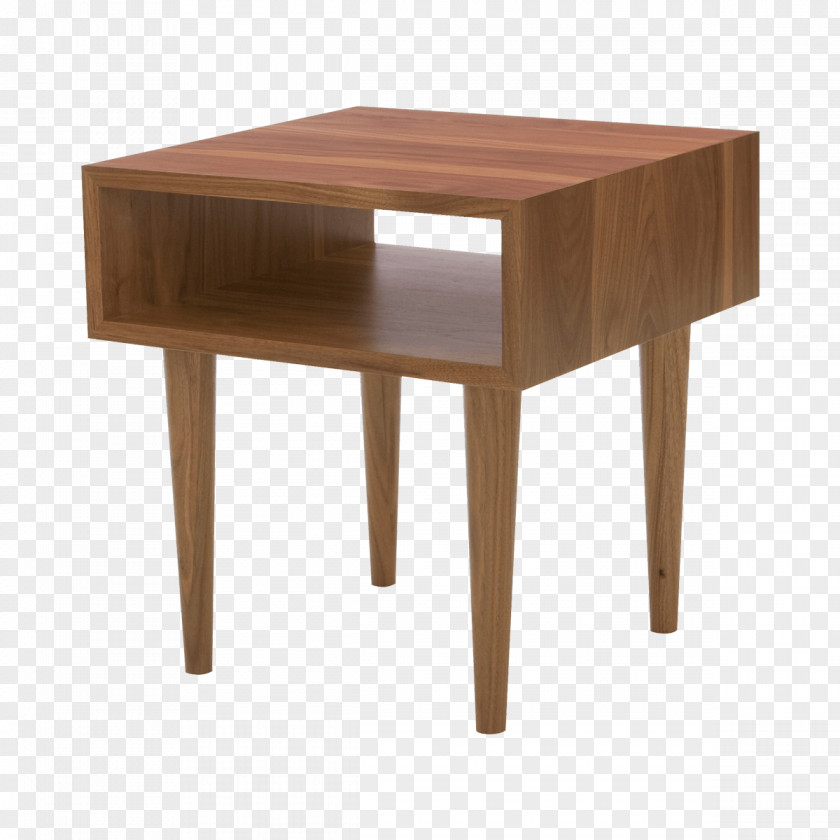 Walnut Bedside Tables Coffee Furniture Dining Room PNG