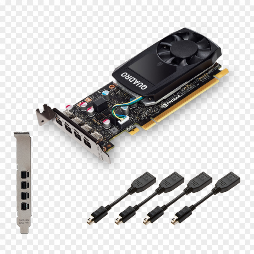 Nvidia Graphics Cards & Video Adapters NVIDIA Quadro P1000 GDDR5 SDRAM PNY Technologies PNG