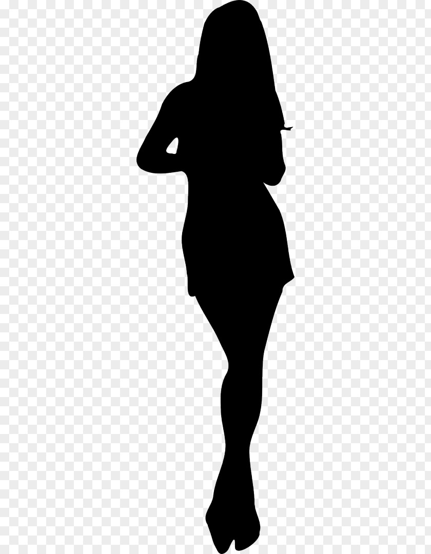 Silhouette Female Woman Clip Art PNG