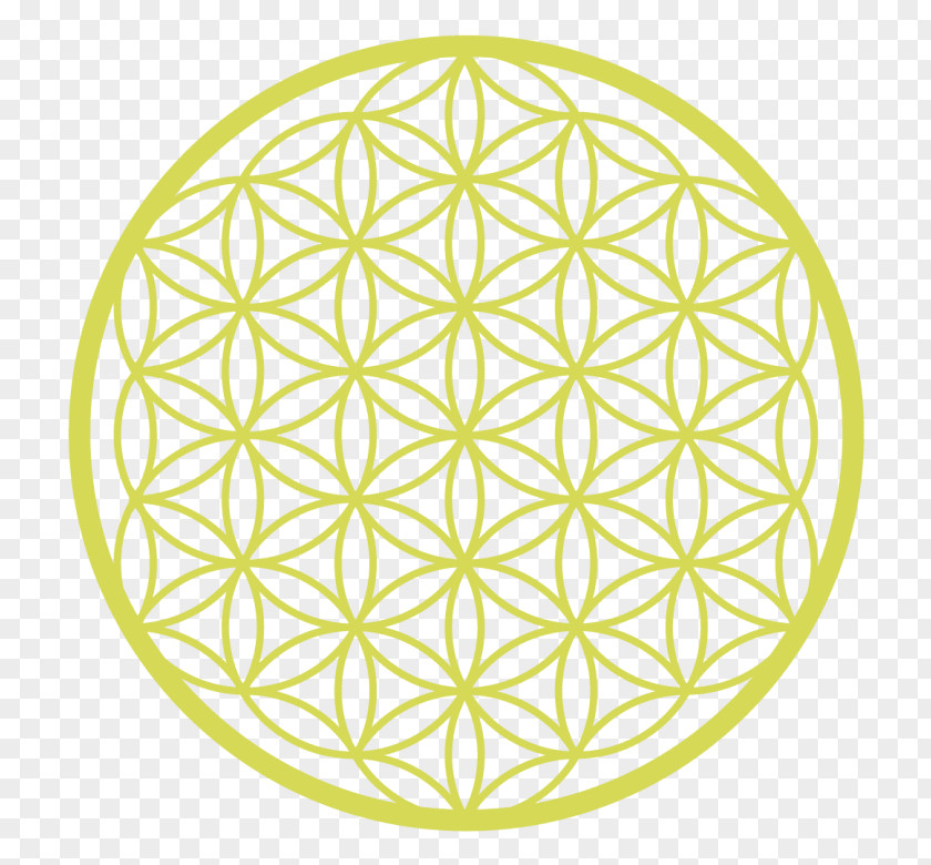 Symbol Overlapping Circles Grid Peace Symbols Sacred Geometry PNG