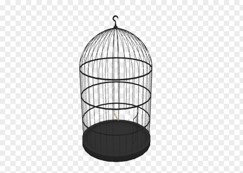Dome Black Iron Cage Birdcage Domestic Canary 3D Modeling PNG