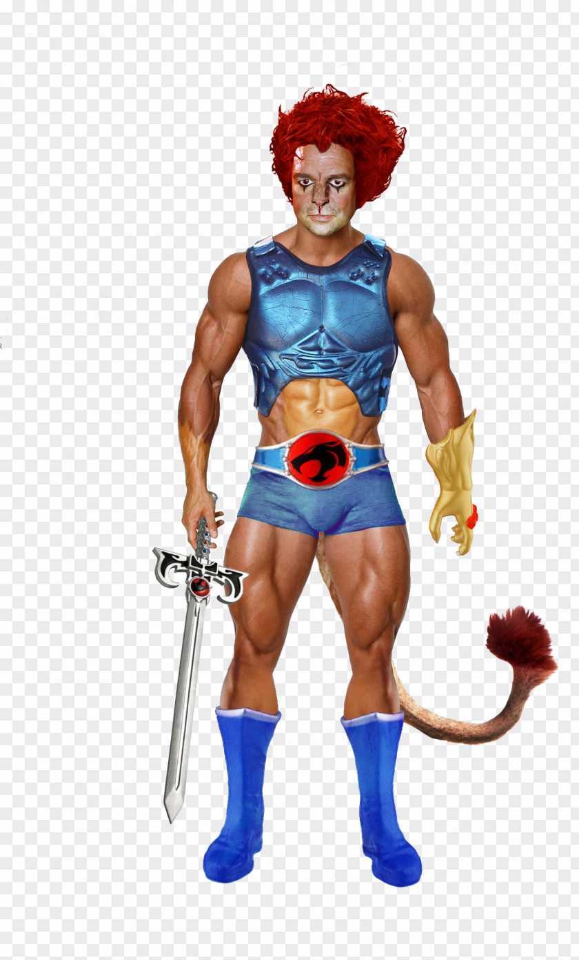 Not Today Satan Superhero Costume Muscle Sword PNG