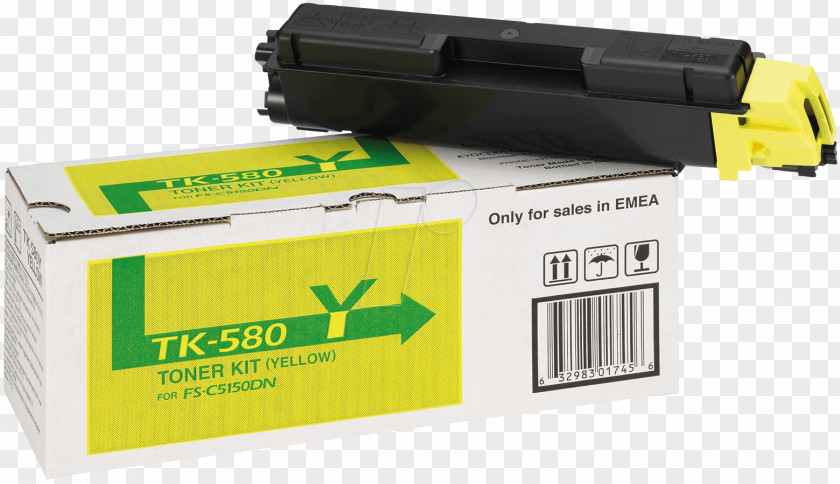 Printer Kyocera 1T02JZAEU0 Original TK865Y Yellow Toner Cartridge PNG
