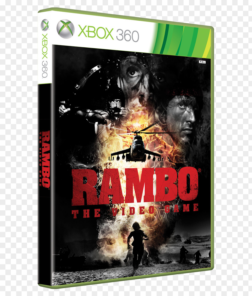 Rambo Rambo: The Video Game Xbox 360 Tom Clancy's Rainbow Six: Rogue Spear Terminator Salvation PNG