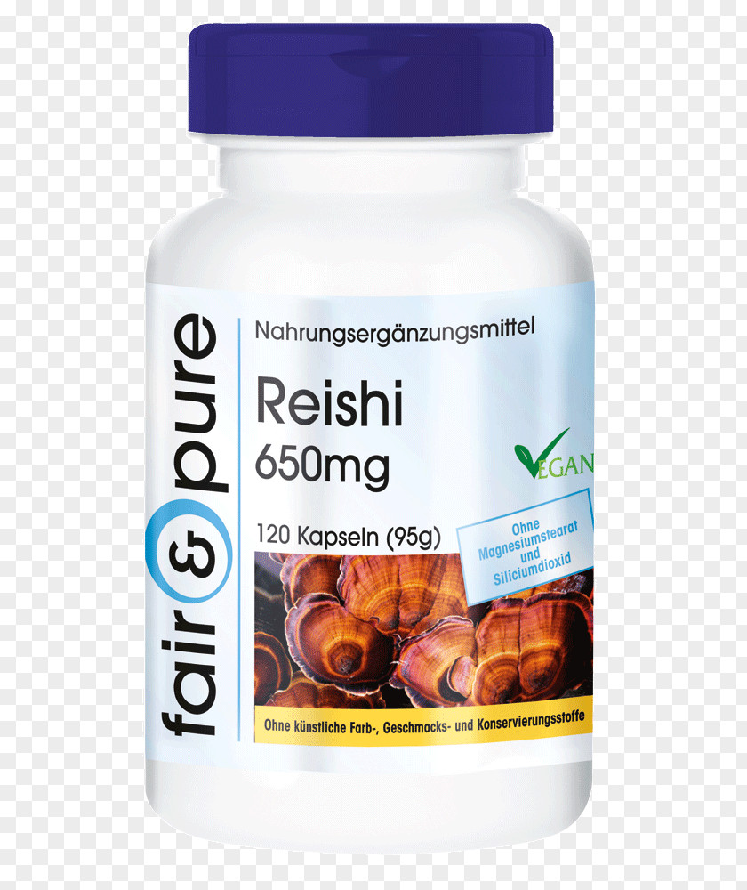 Tablet Dietary Supplement Capsule Lingzhi Mushroom Fungus PNG