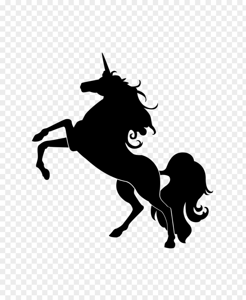 Unicorn Silhouette Vector Graphics Clip Art Horse PNG