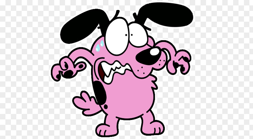 Courage The Cowardly Dog Cartoon Network Drawing PNG