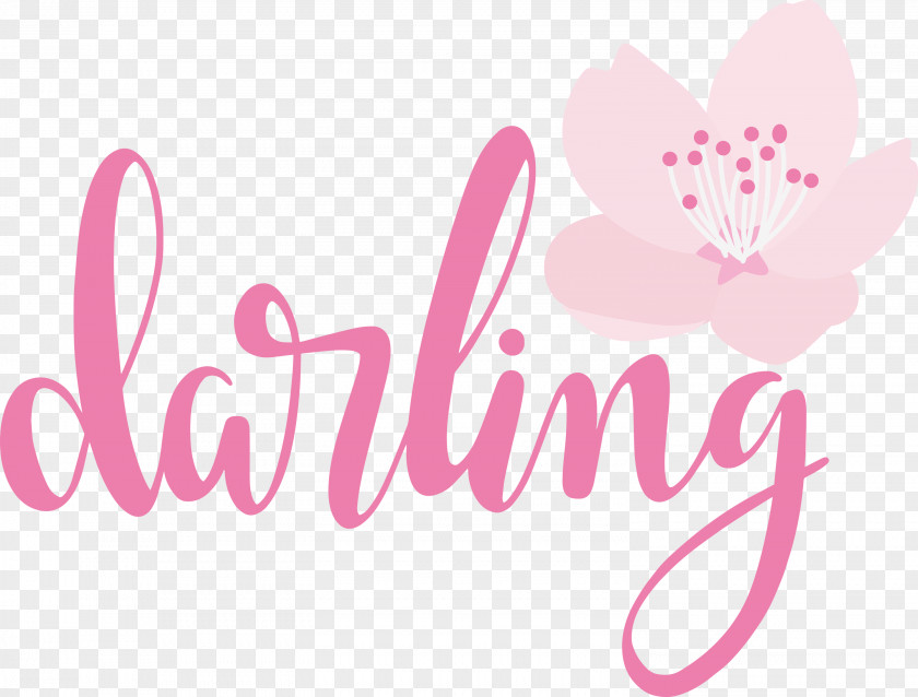 Darling Wedding PNG