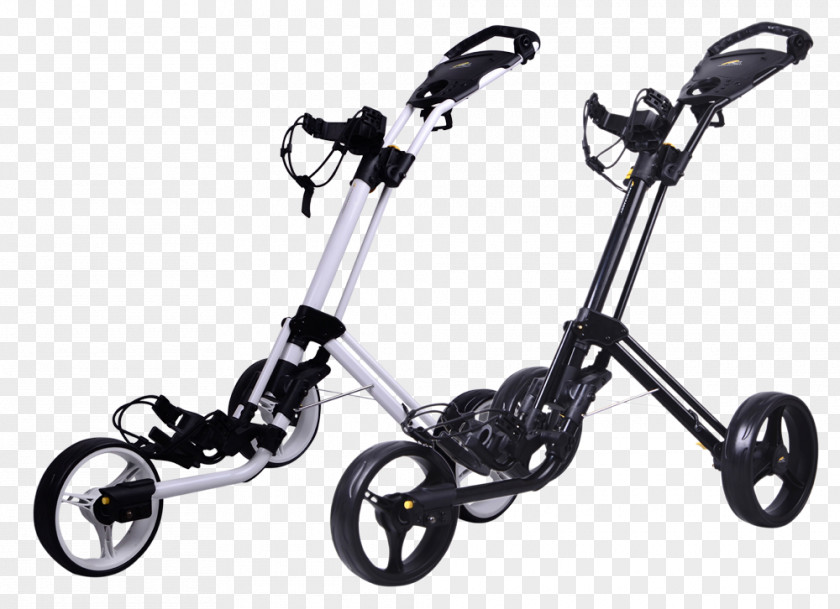 Golf Electric Trolley Powakaddy Twinline 4 Push Cart TwinLine Black PNG