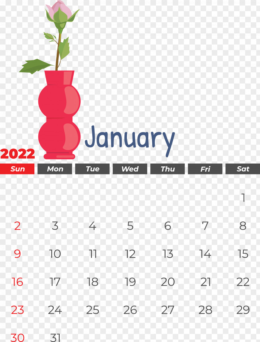 Calendar Celebrating Motherhood Calendar Year Names Of The Days Of The Week January PNG