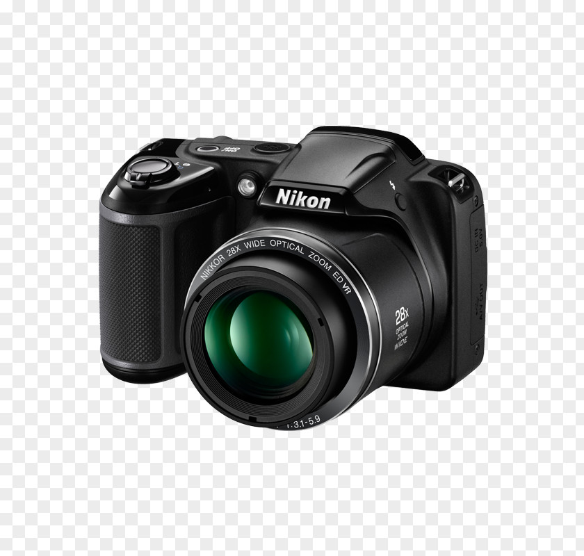 Camera Point-and-shoot Zoom Lens Nikon PNG