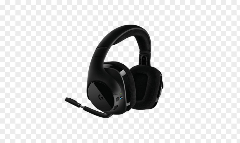 Headphones Headset 7.1 Surround Sound Logitech G533 Wireless PNG